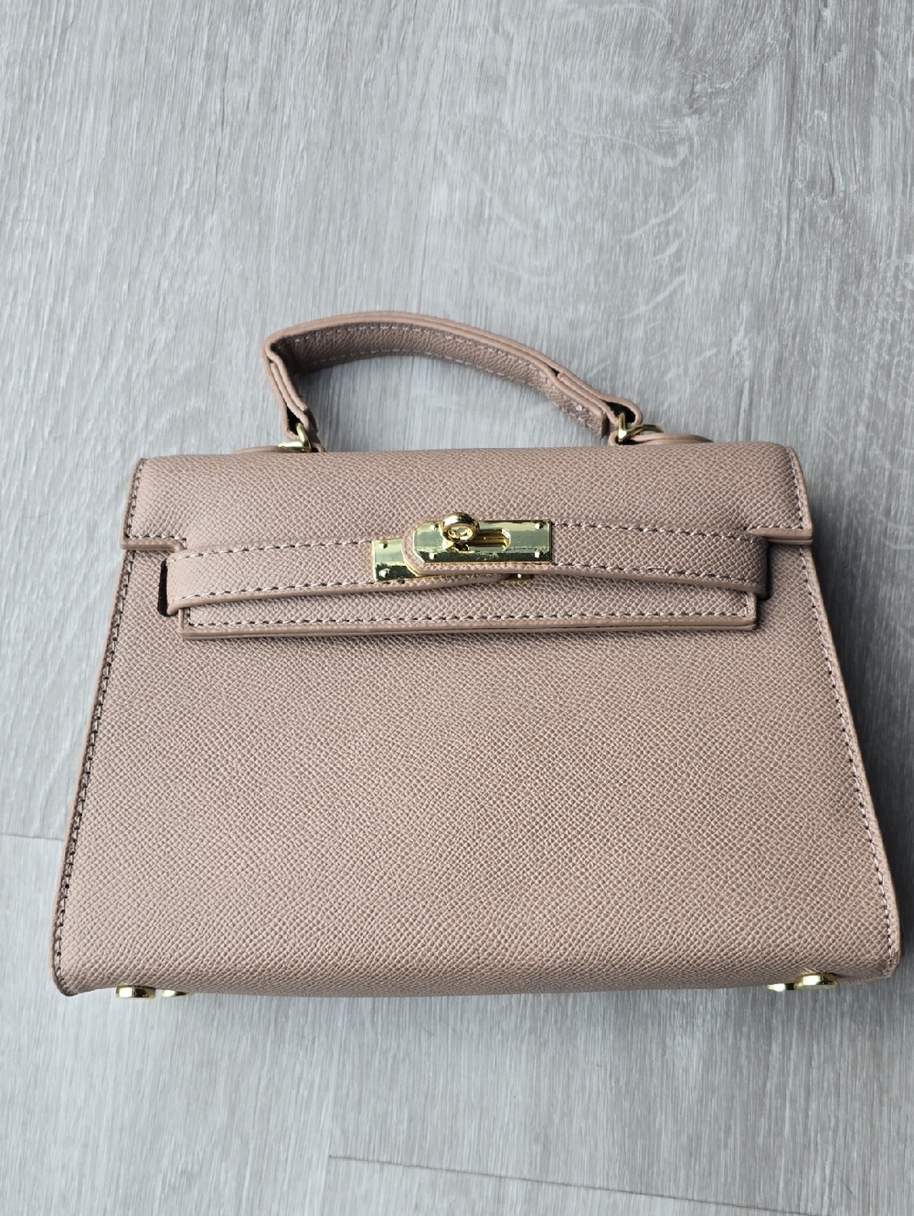 Classic Top-Handle Women’s Bag in Tan